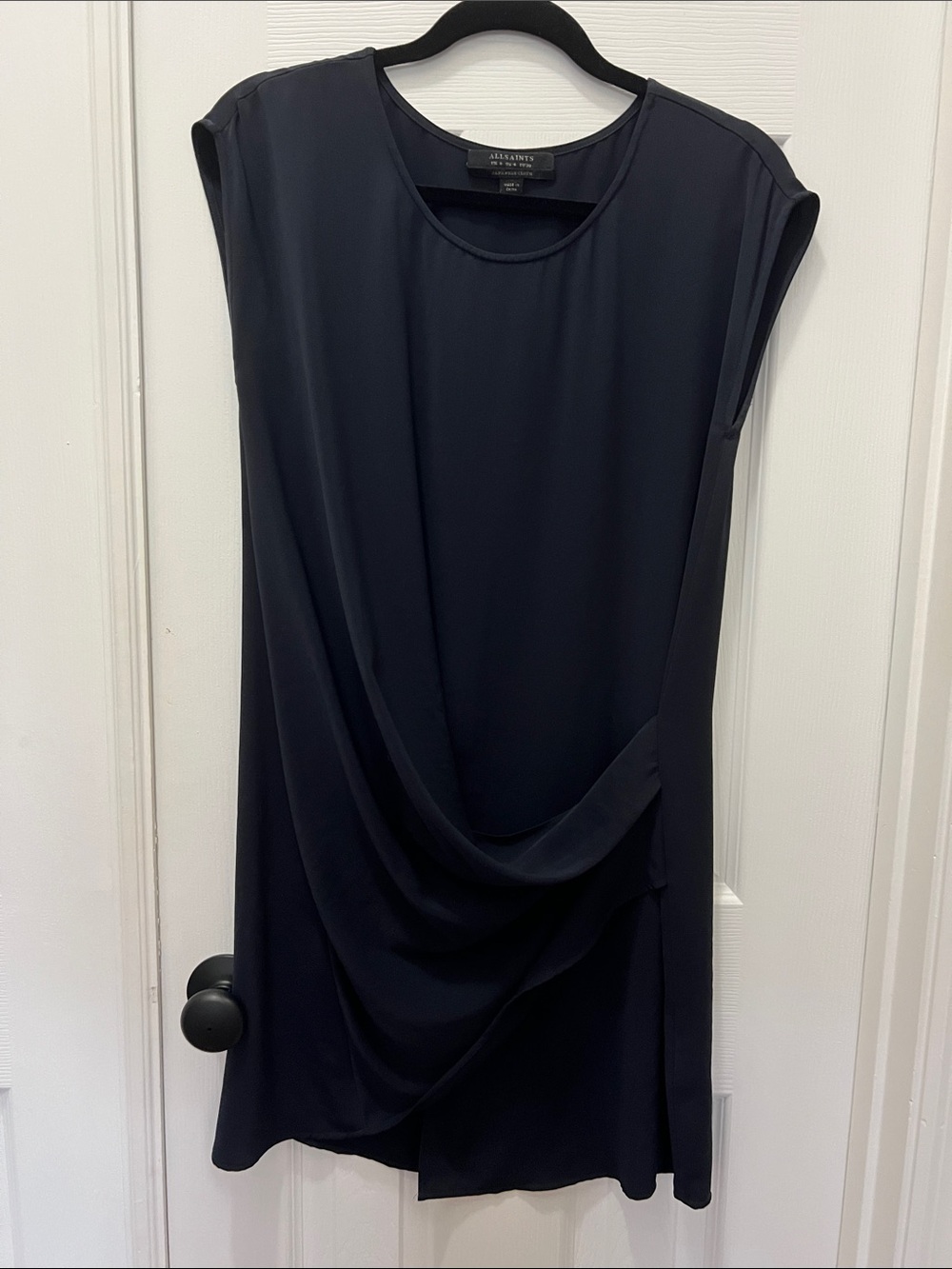 All Saints dark navy dress, size 4